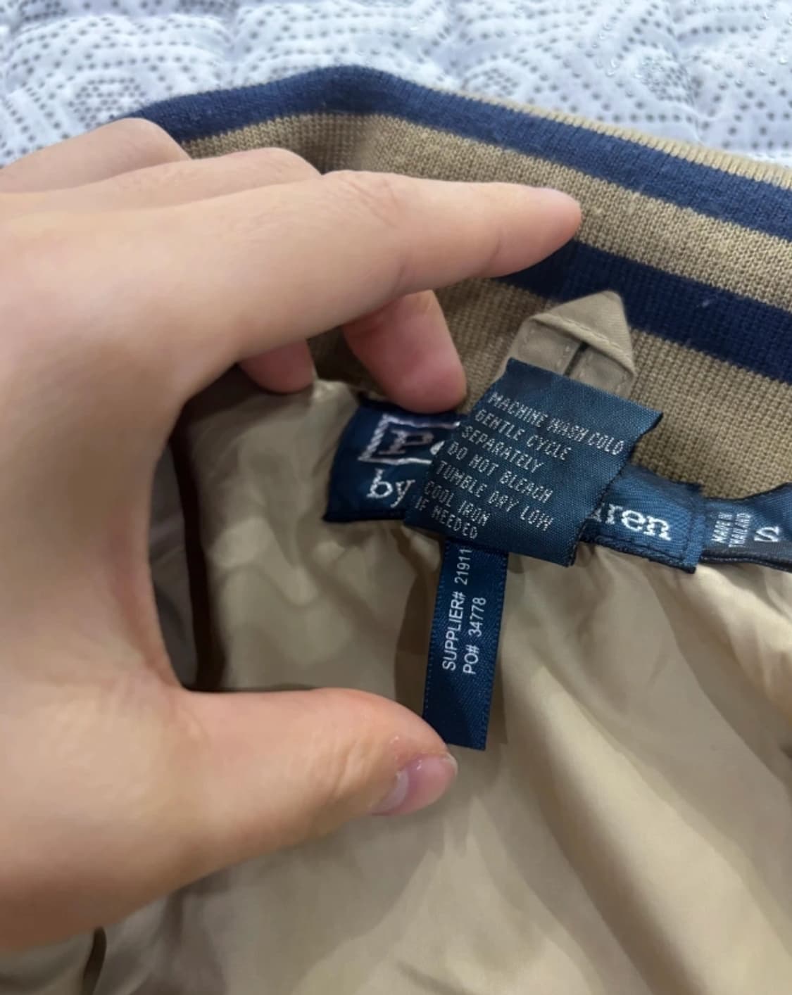 폴로 랄프로렌 블루종 자켓 95 상품이미지10