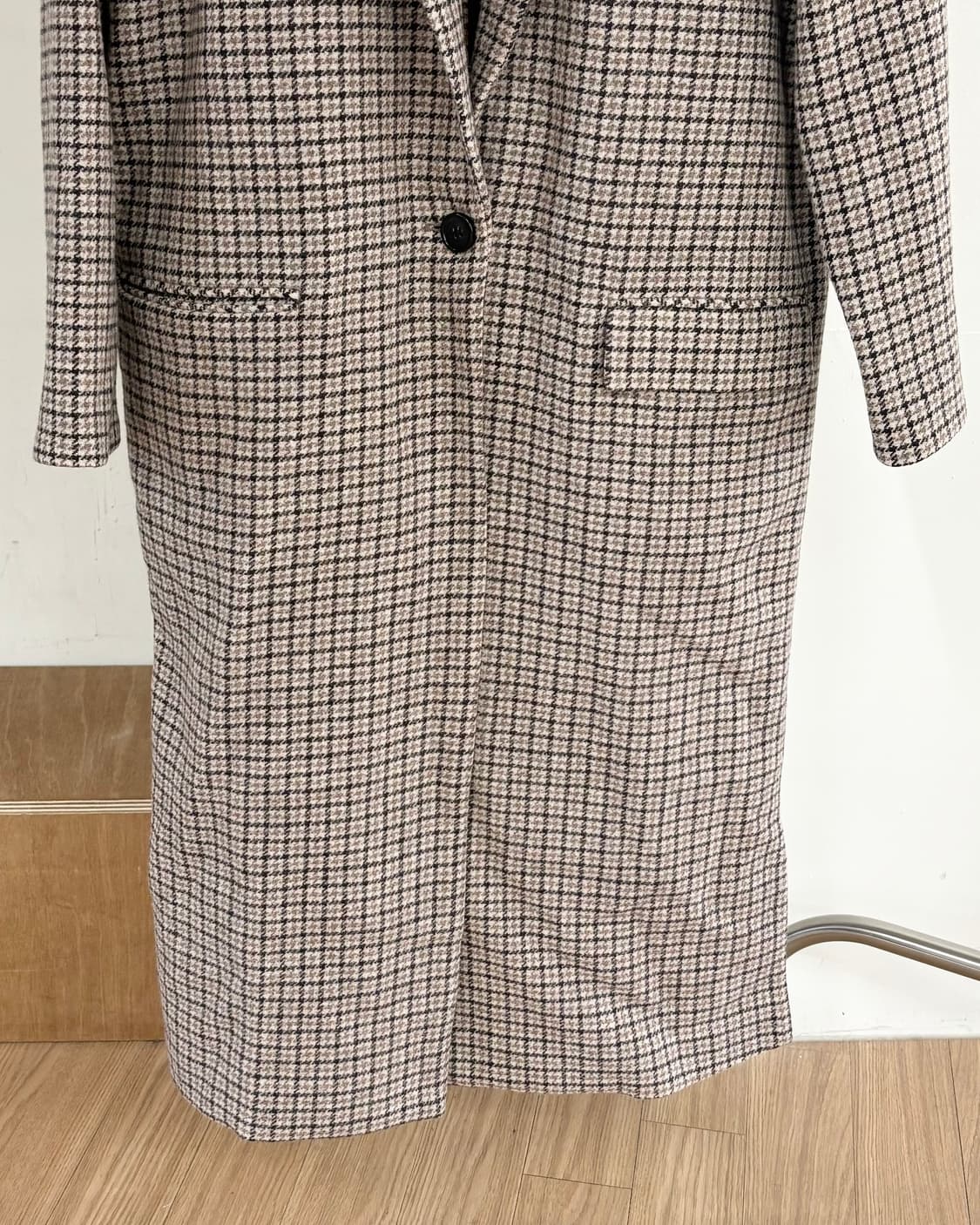 이자벨 마랑 에뚜왈 울 체크 코트 상품이미지5