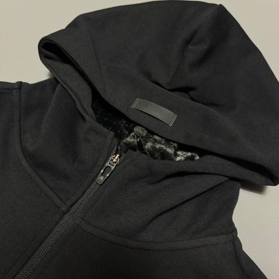 오클리(OAKLEY) 블랙컬러 폴리에스터 서클로고 후드 집업 자켓 상품이미지5