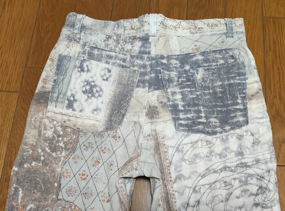 etro milano 트롱프뢰유 팬츠 상품이미지2