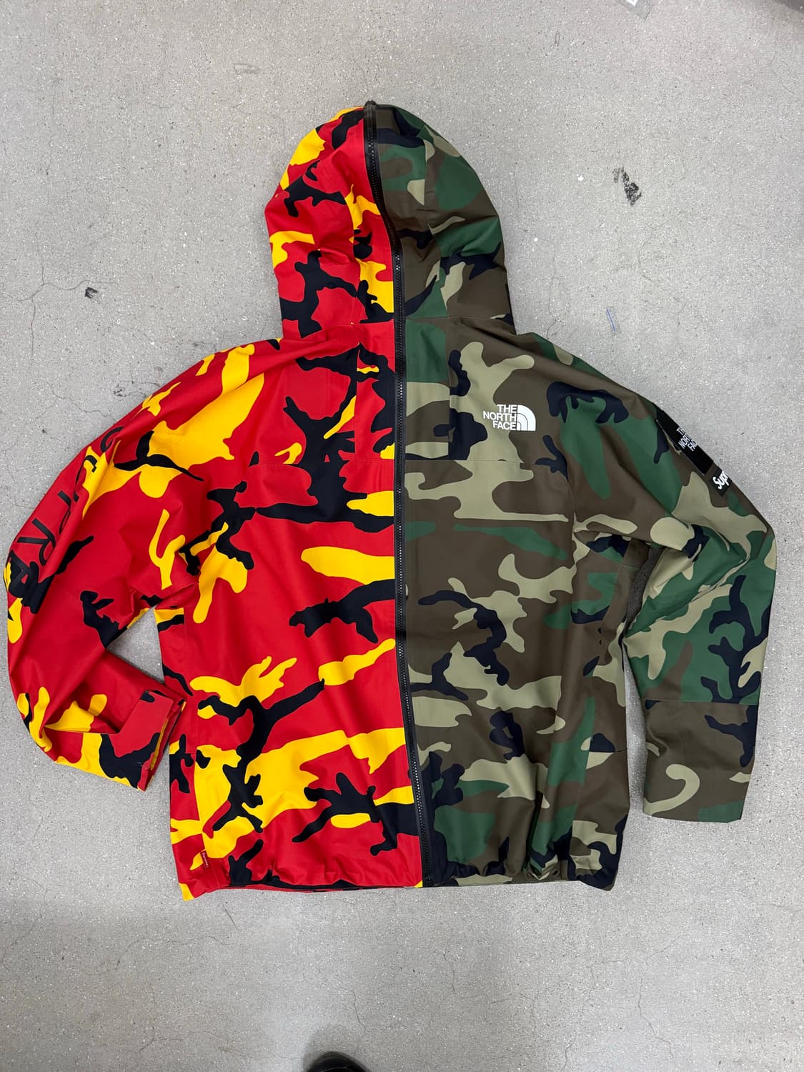 supreme x the north face split shell 자켓 상품이미지2