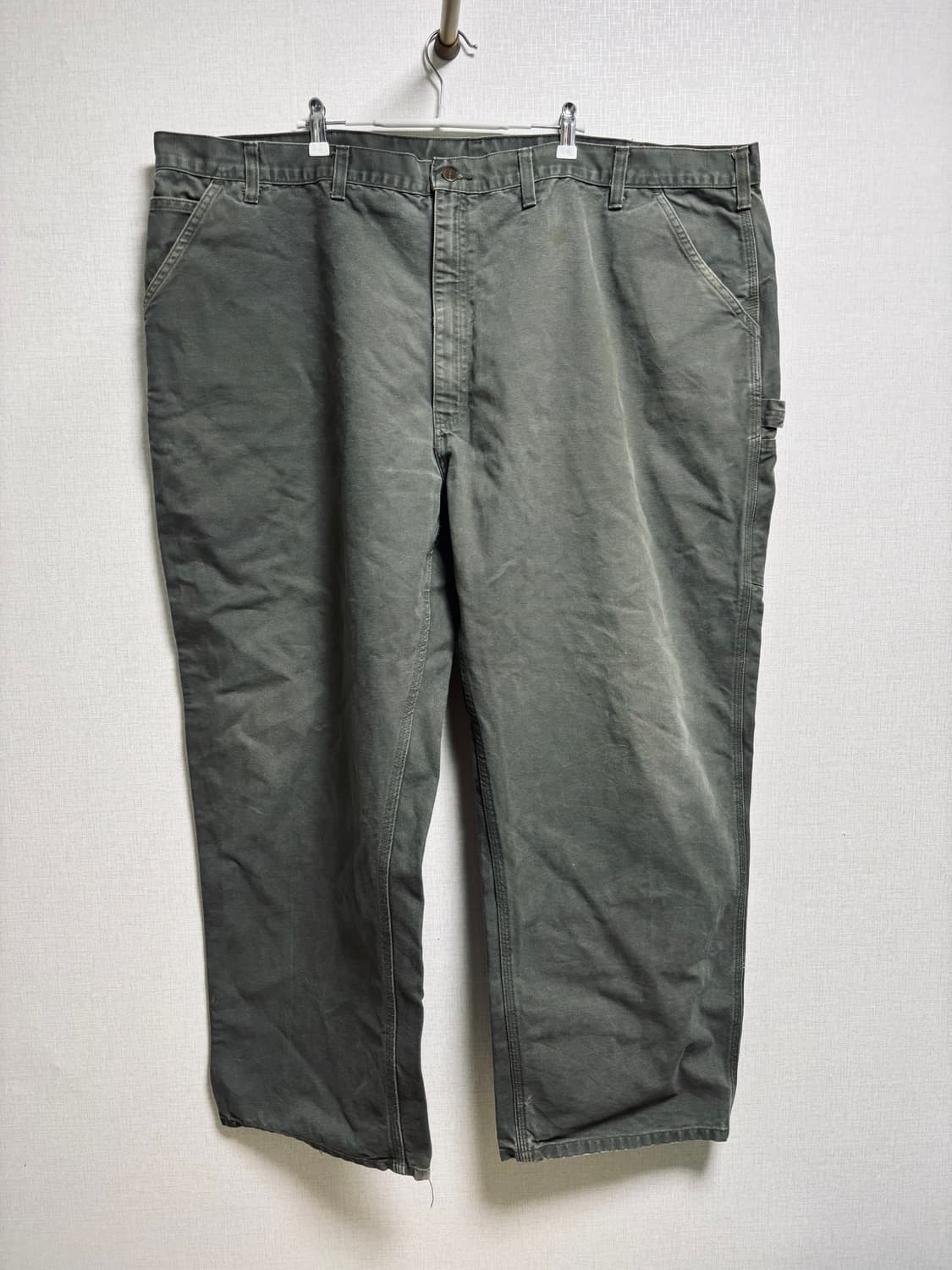 Carhartt 칼하트 모스그린 더블니 오리지널 워크 팬츠 상품이미지1