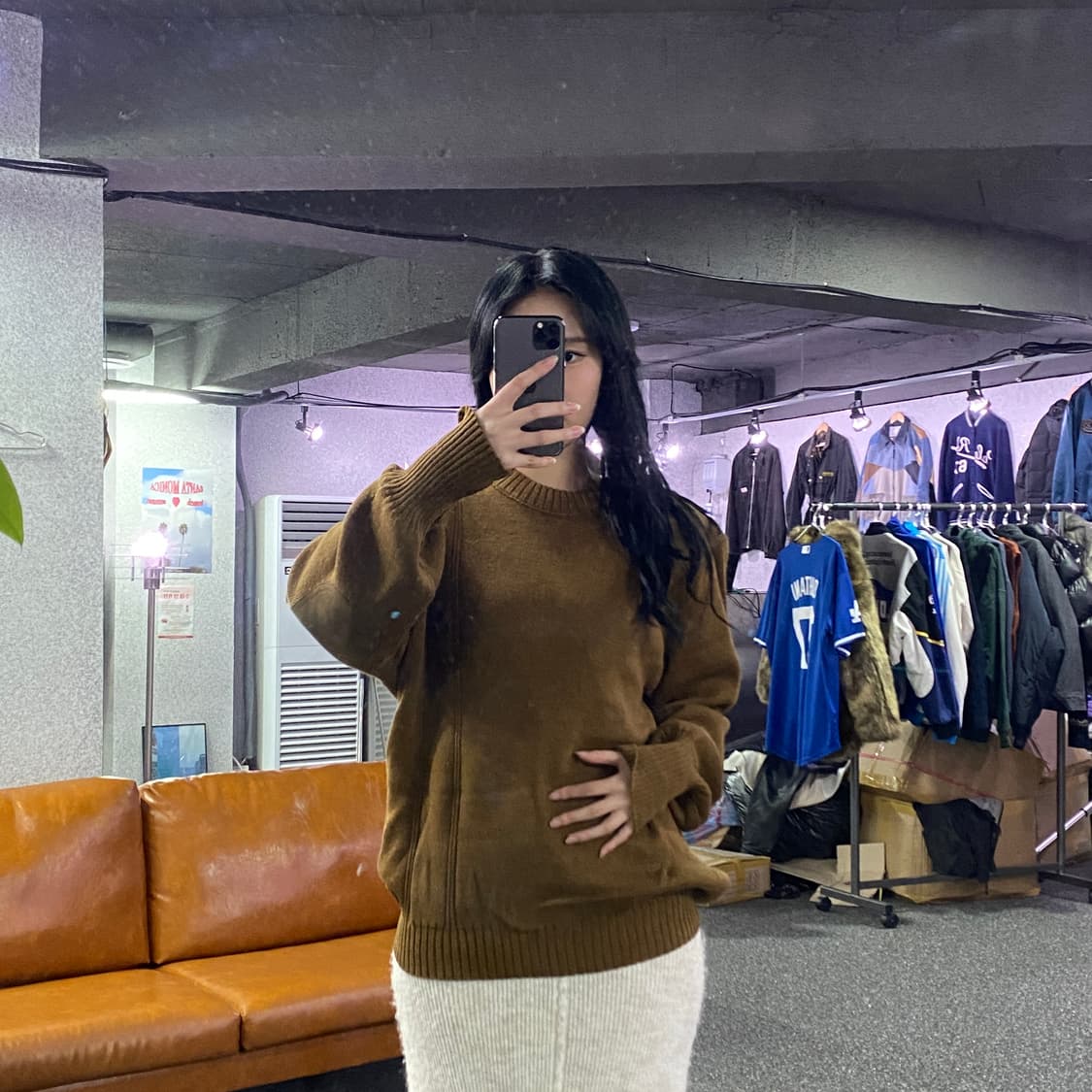 버버리 아카이브 브라운 코만도 라운드 니트 B3132 상품이미지1