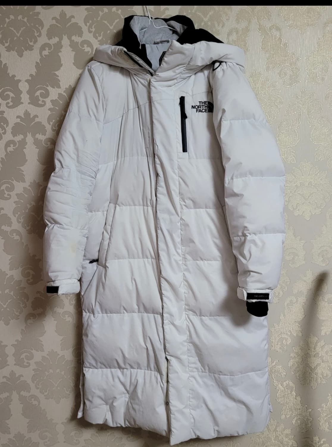 노스페이스 화이트 롱패딩m 상품이미지1