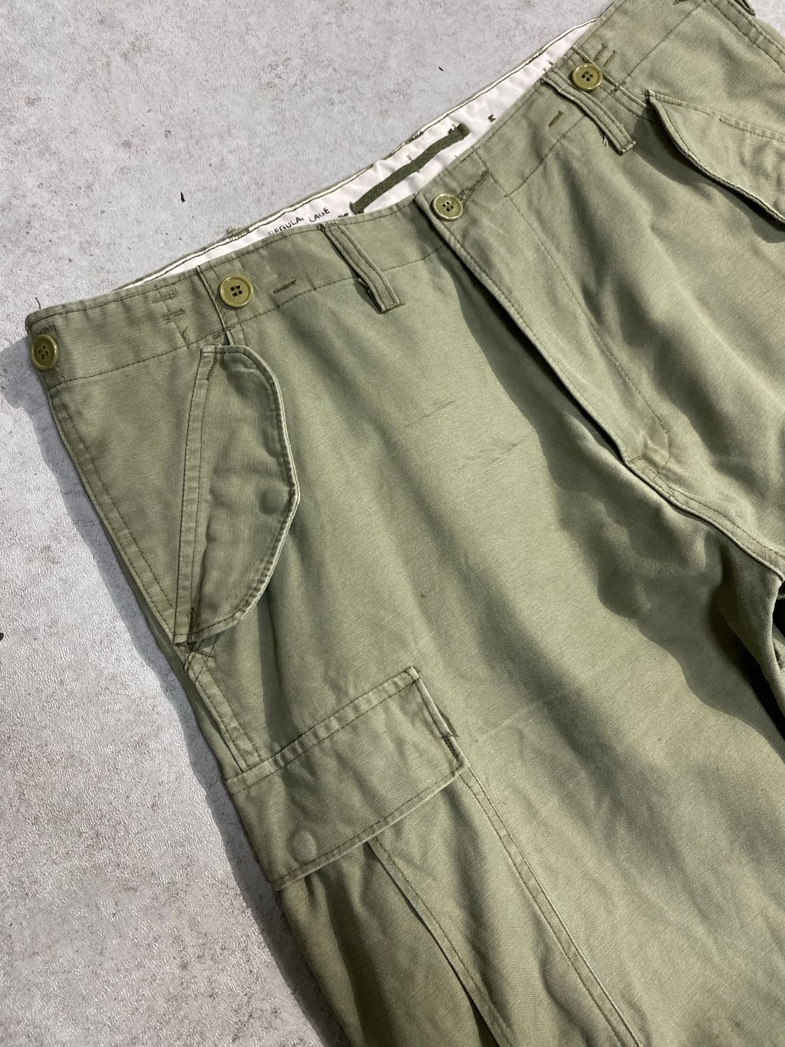 [L] U.S.ARMY 미군 복각 M65 필드 카고팬츠 상품이미지2