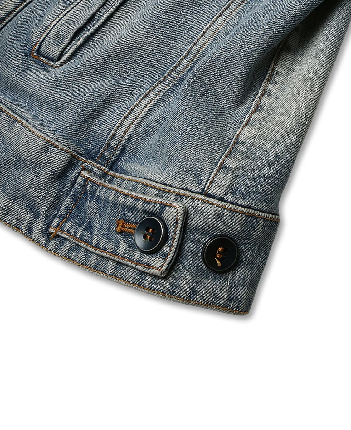 시빌리아 [Siviglia] 연청 이태리 코튼 데님 트러커 자켓 청자켓 상품이미지6