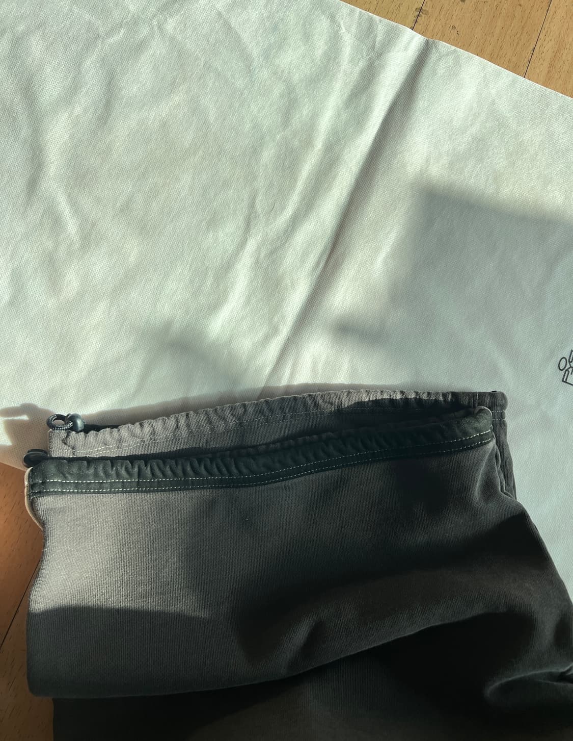 폴리테루 퍼티그 스웻 팬츠 - 카키 그린 상품이미지6