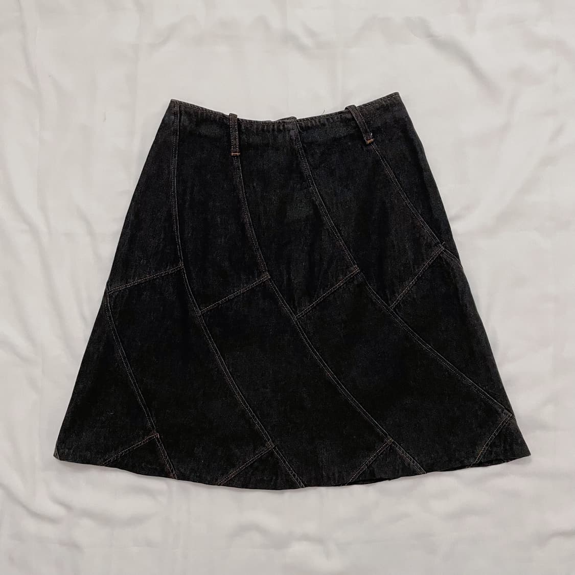 Denim midi skirt 상품이미지4