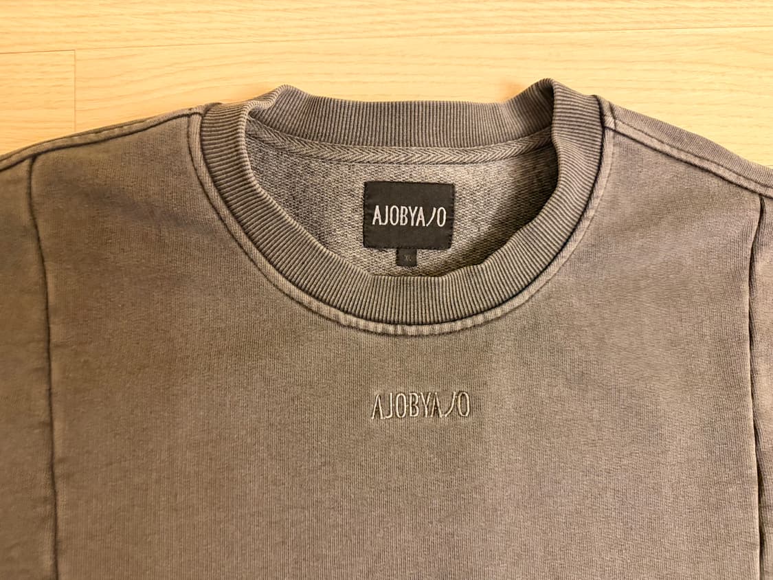 AJO BY AJO 투폴드 와이드 스웻셔츠 XL 상품이미지7