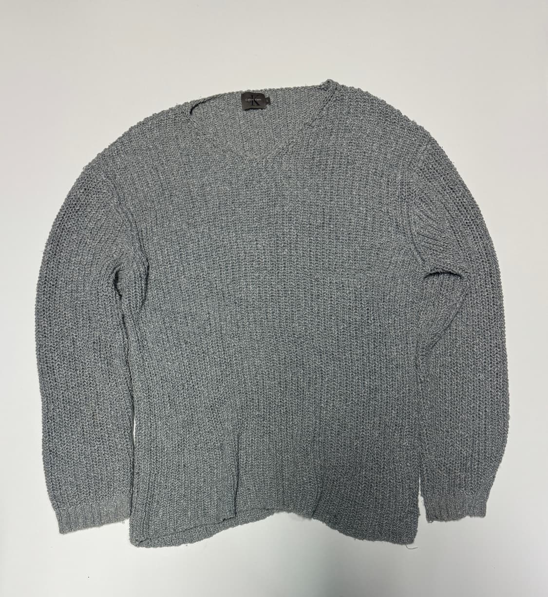 일본판 캘빈클라인 미니멀 니트 L 상품이미지1