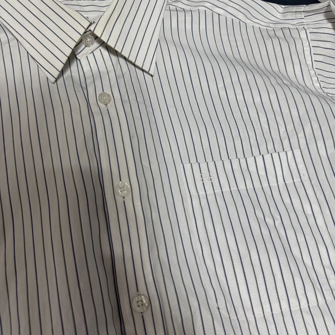 발렌시아가 스트라이프셔츠 L사이즈 상품이미지3