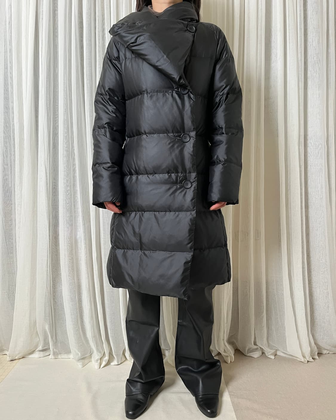 이세이미야케 빅카라 롱 다운코트 issey miyake 패딩코트 상품이미지9