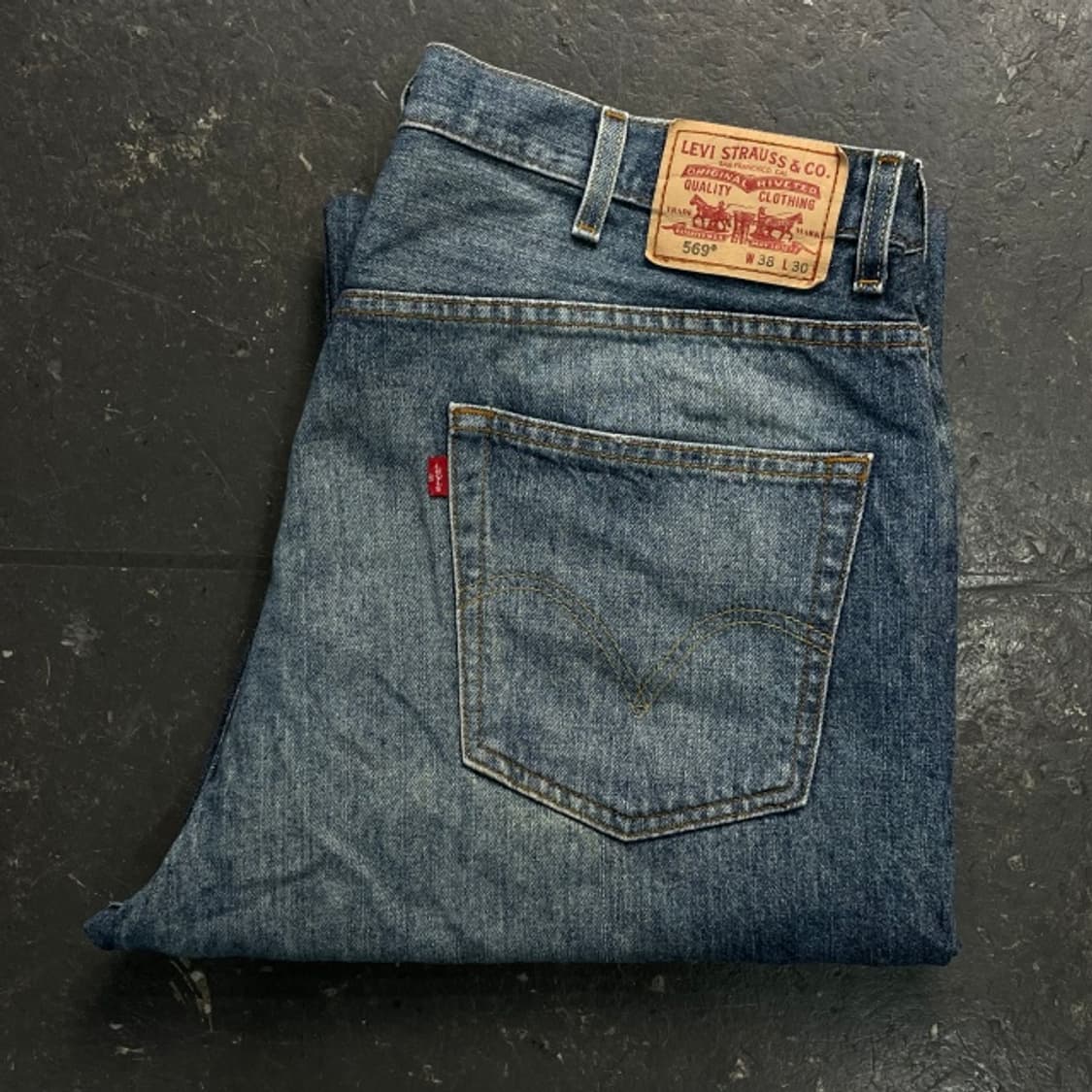 38 리바이스 569 루즈핏 청바지 상품이미지4