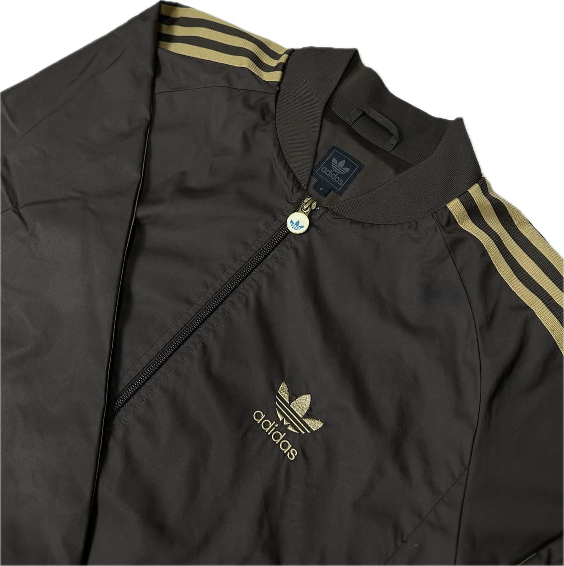 아디다스 희귀 코코아 브라운 져지자켓 상품이미지2