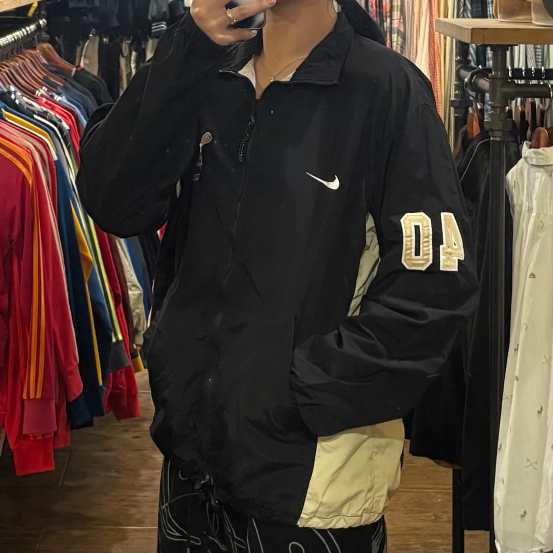 [HI] Nike바람막이 블랙 상품이미지4