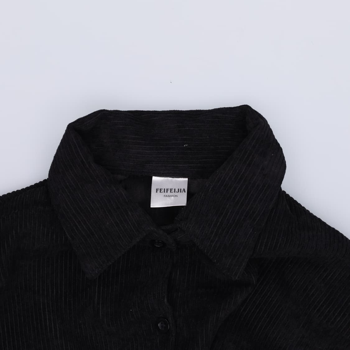 실측확인 빈티지 코듀로이 크롭 셔츠 0227M 상품이미지3