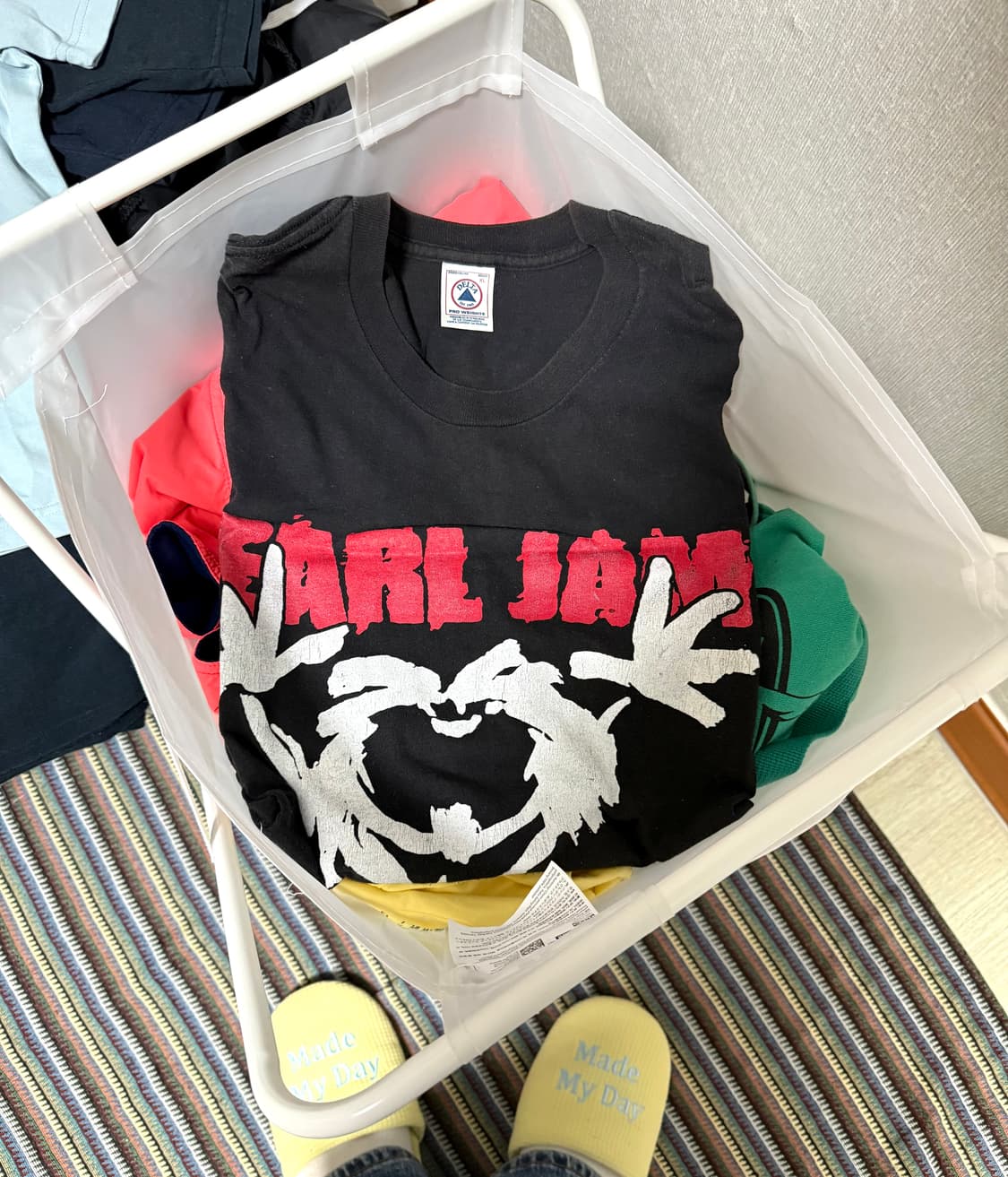 90s 펄 잼 반팔 티셔츠 상품이미지2