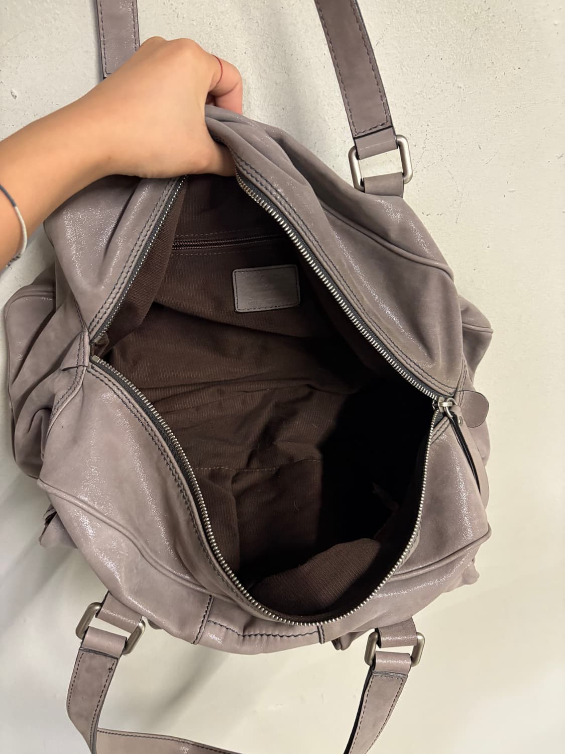 ESCADA taupe gray shoulder bag  상품이미지9