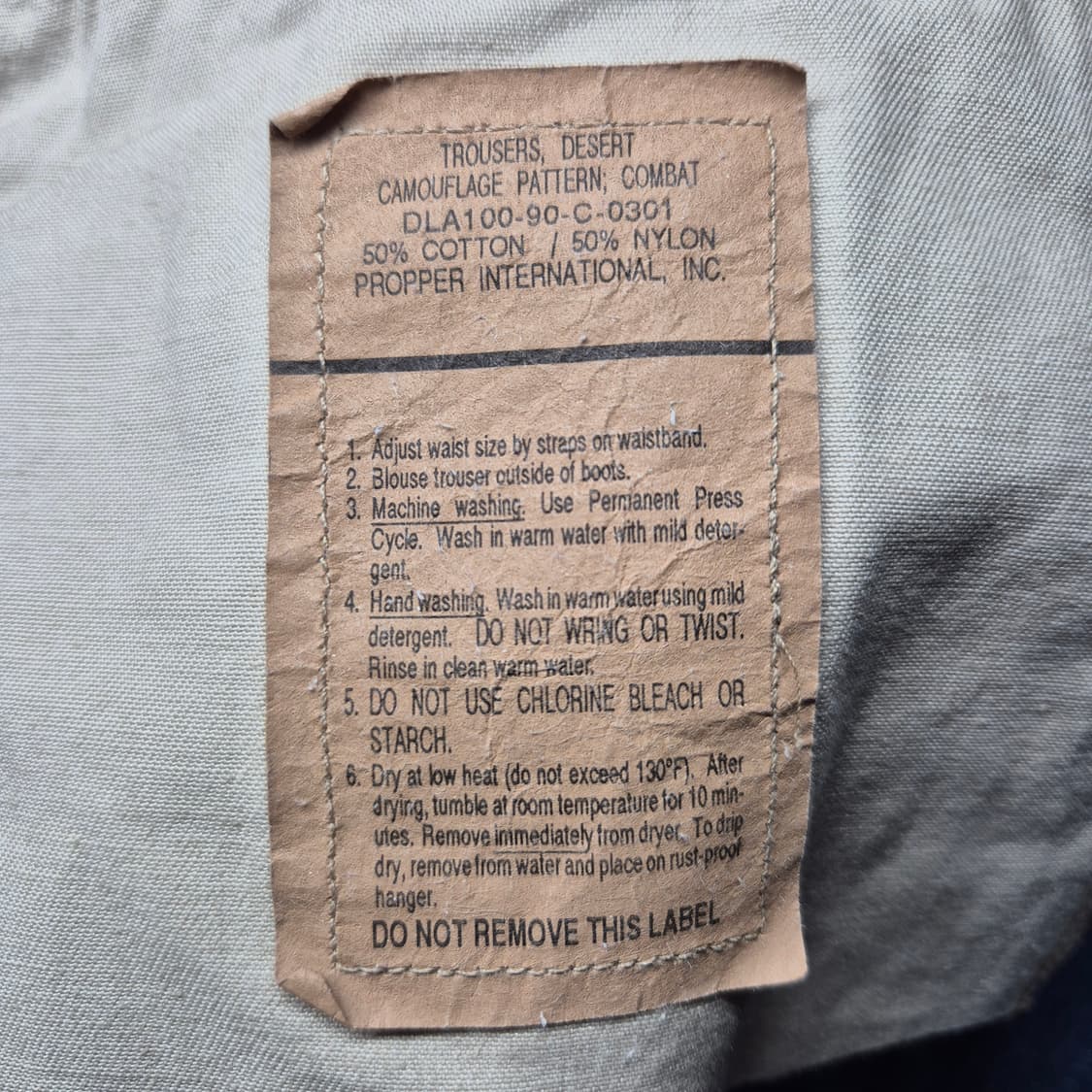 90s 걸프전 카모팬츠 상품이미지7