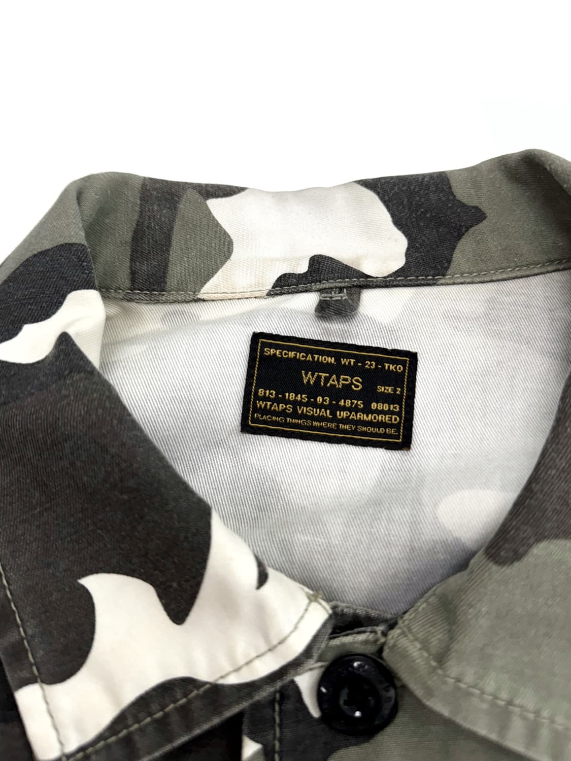 더블탭스 16SS 정글셔츠 자켓 카모 상품이미지5