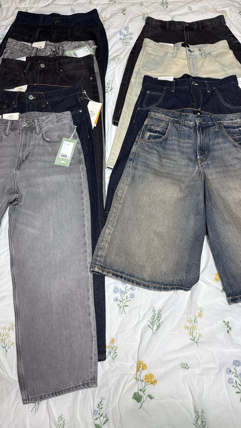 유니클로 데님, h&m 데님 상품이미지1