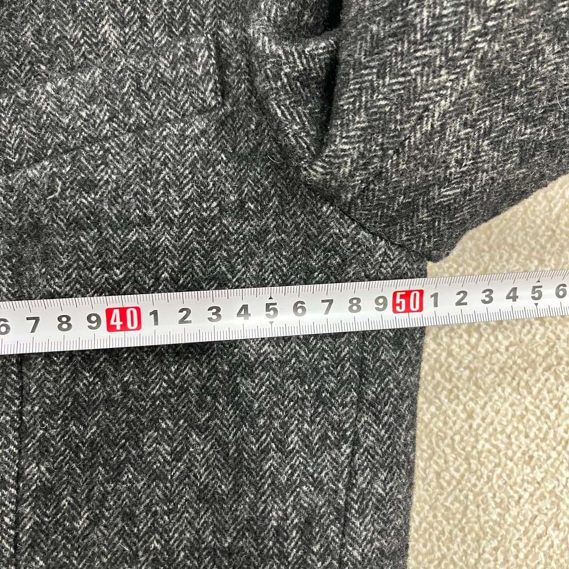 [48] 칼스헤이먼 롬버스 SKOV 헤링본 덕다운 코트 0105M1 상품이미지6