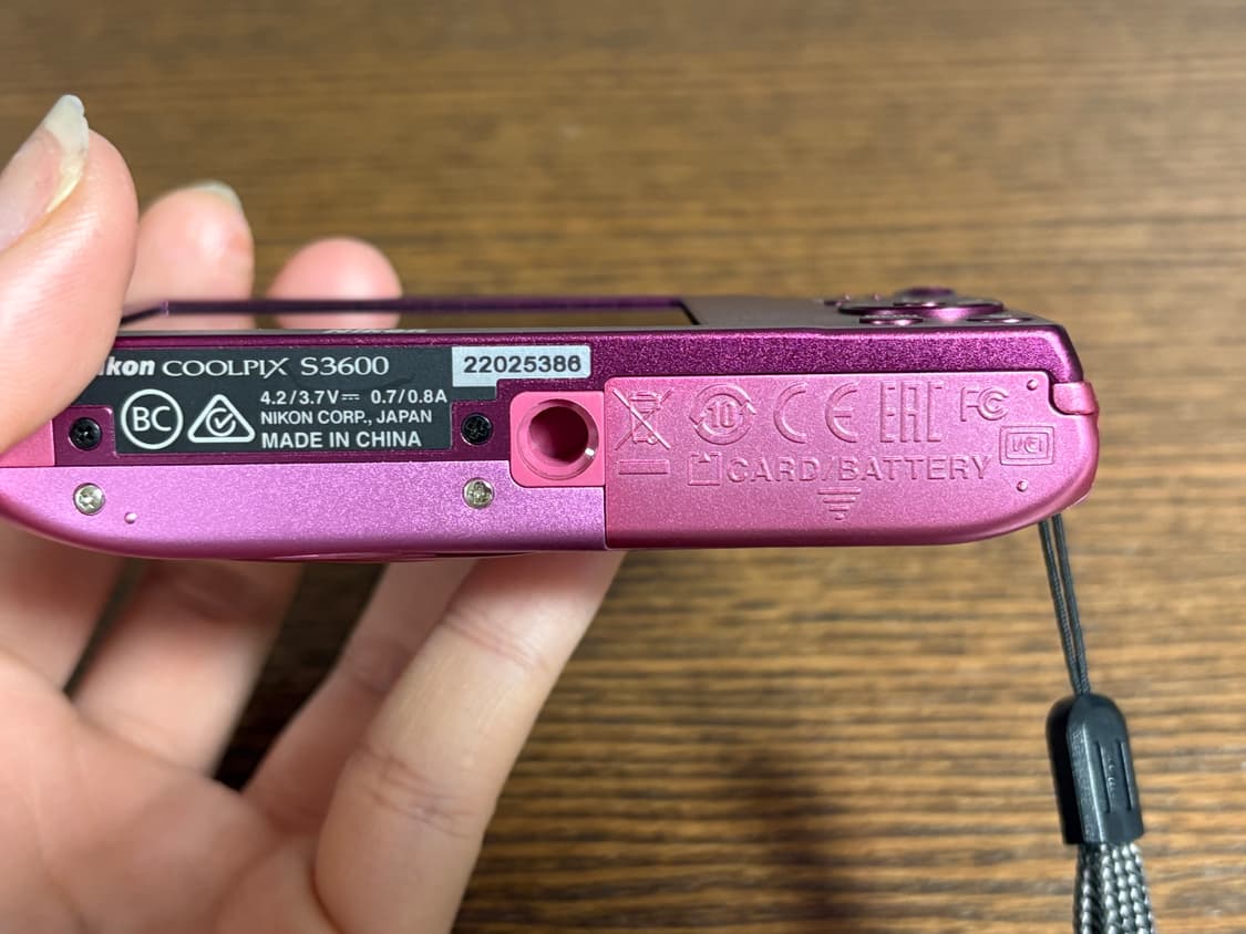 니콘 쿨픽스 S3600 Nikon Coolpix S3600 풀박스 상품이미지5