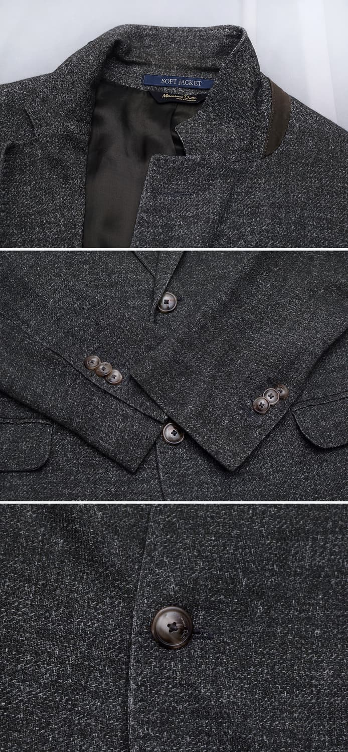 마시모두띠 이탈리안 코튼 소프트 블레이저 자켓 (100+) 상품이미지9