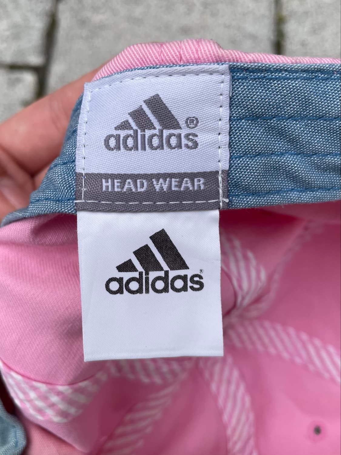 00s Adidas 아디다스 자수로고 딸기우유 볼캡 상품이미지9