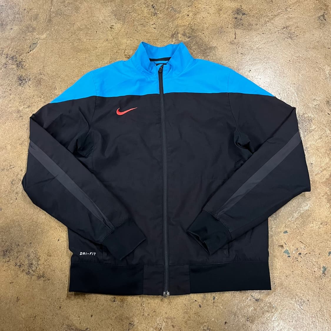 [정품/M] 나이키 블랙 블루 트랙 자켓 b10 상품이미지2