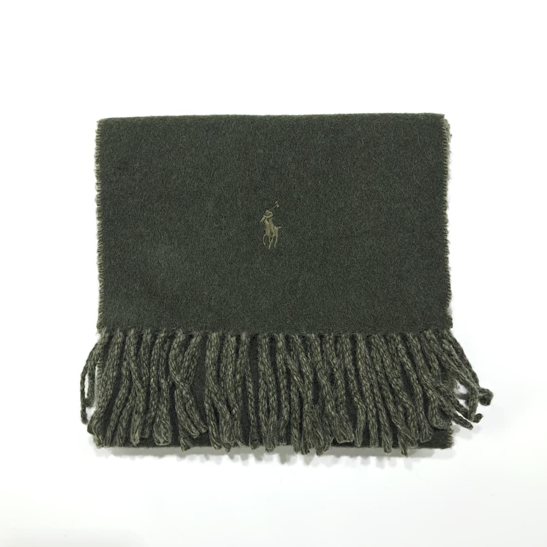 MX404 폴로 이태리판 울 양면 올리브 머플러 목도리 상품이미지7