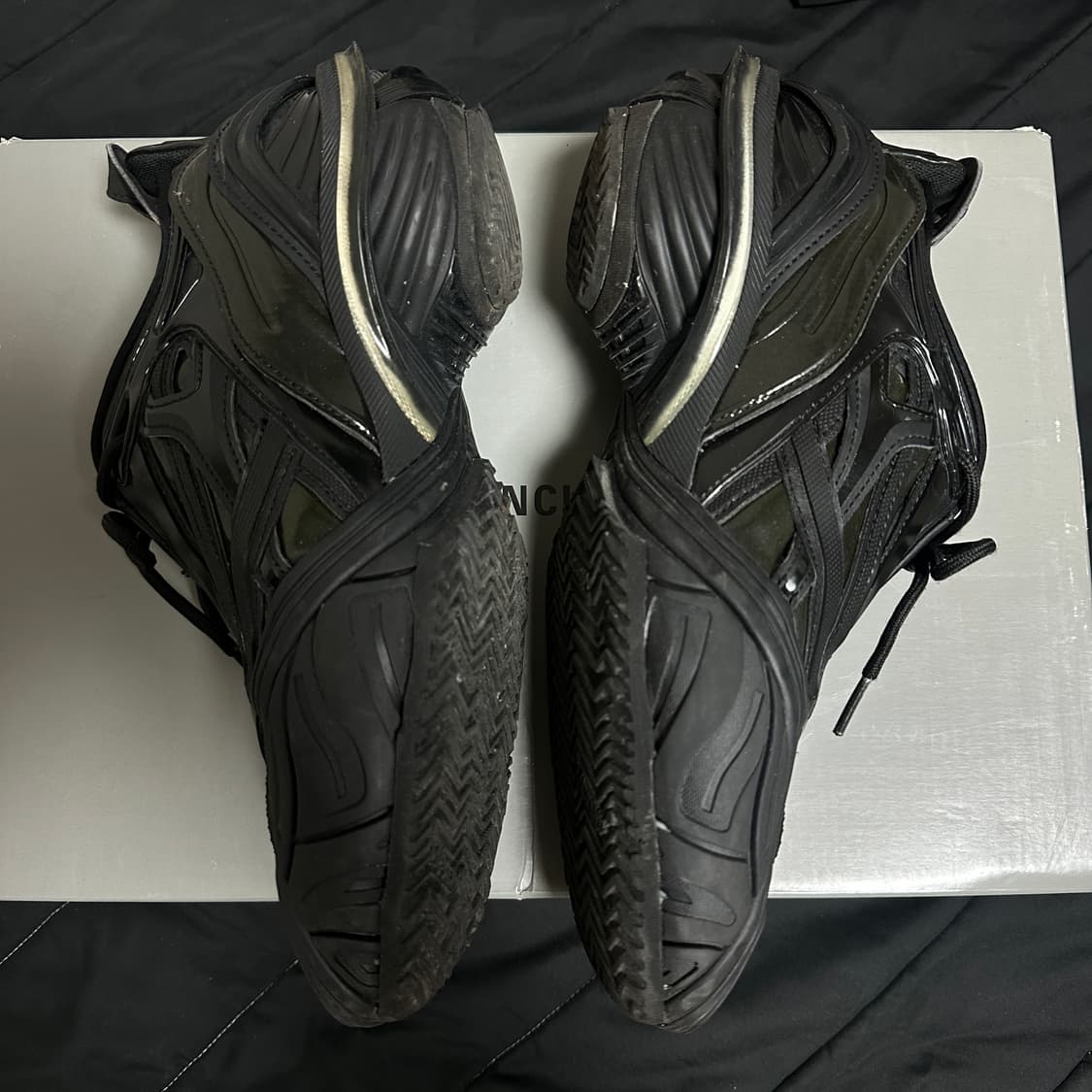 발렌시아가 TYREX 스니커즈 블랙 풀박스 40(260) 상품이미지3