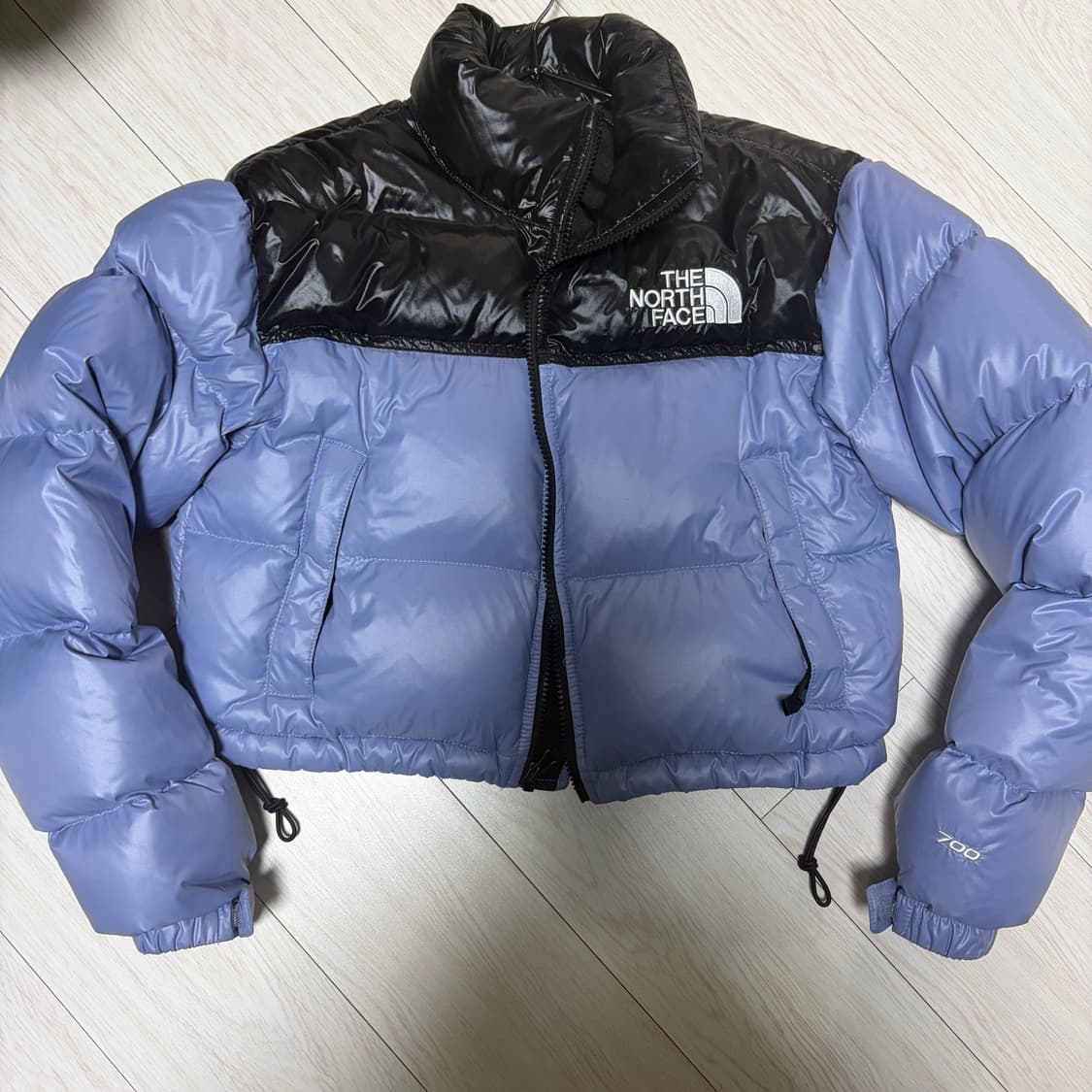 노스페이스 숏패딩 포크블루xs 상품이미지1