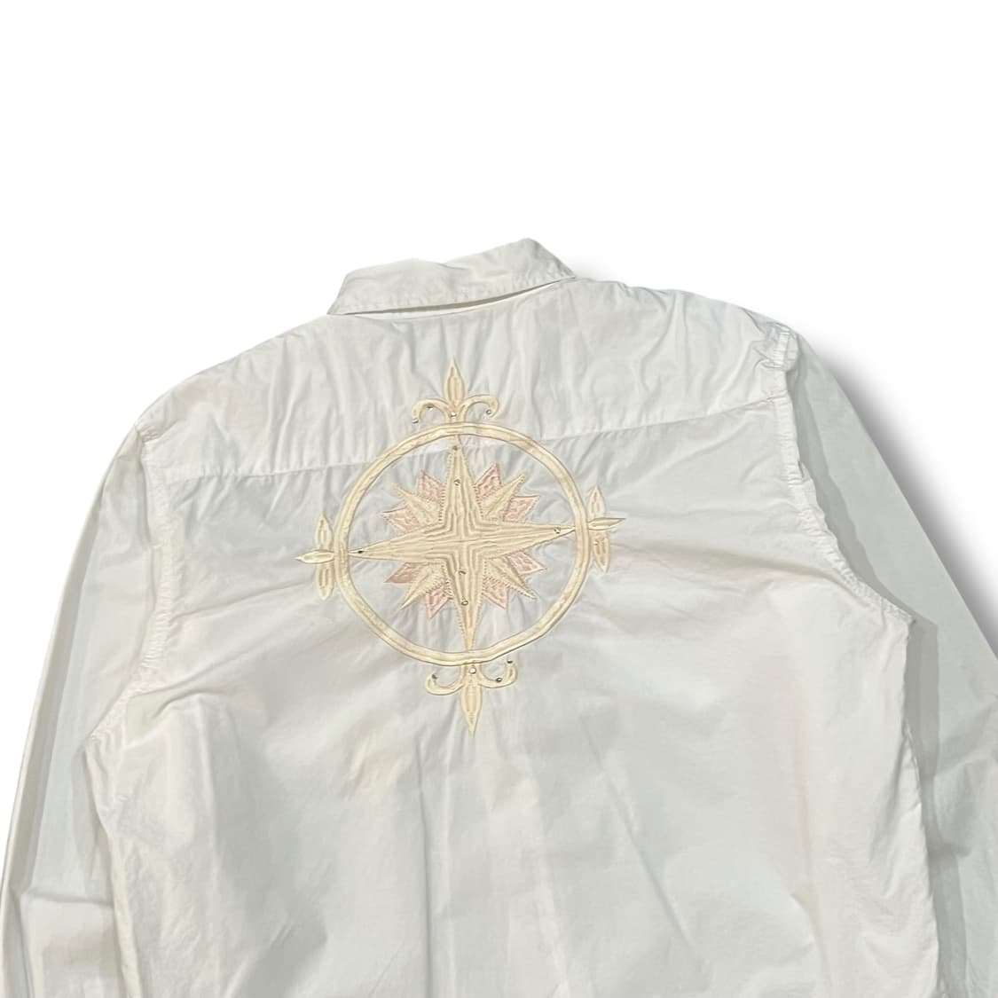  빈티지 자수 큐빅 셔츠 y14346 상품이미지6