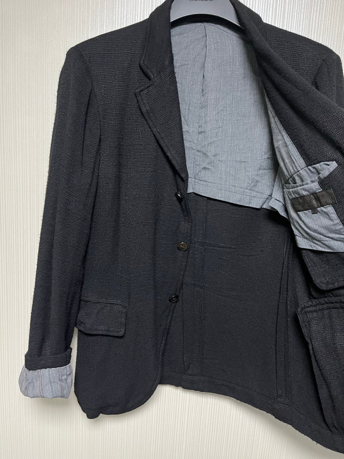 [M] 꼼데가르송 옴므 플러스 울 자켓 상품이미지5