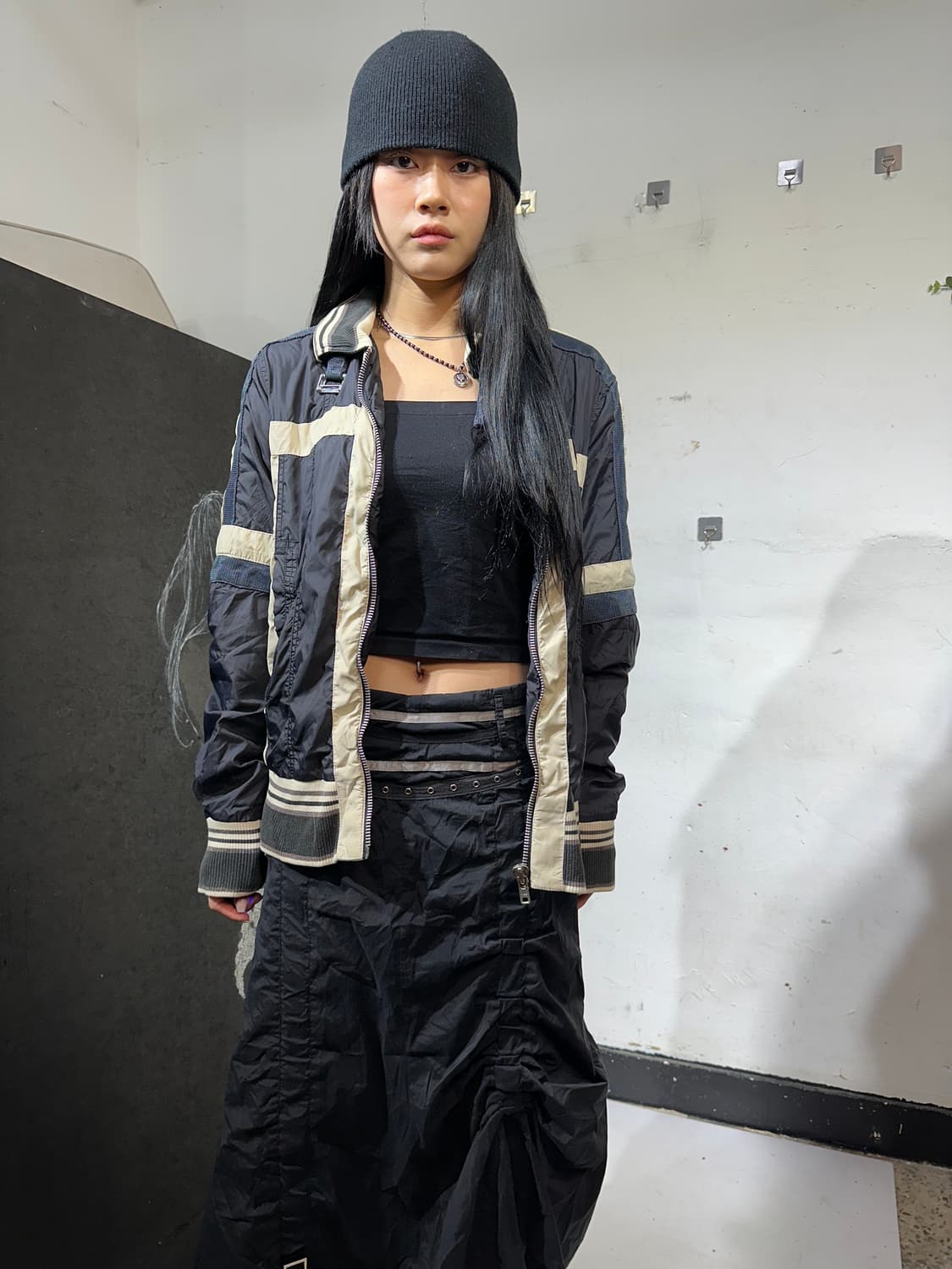 돌체 앤 가바나 00s 라이더 트랙 자켓 고딕 점퍼 M 상품이미지4