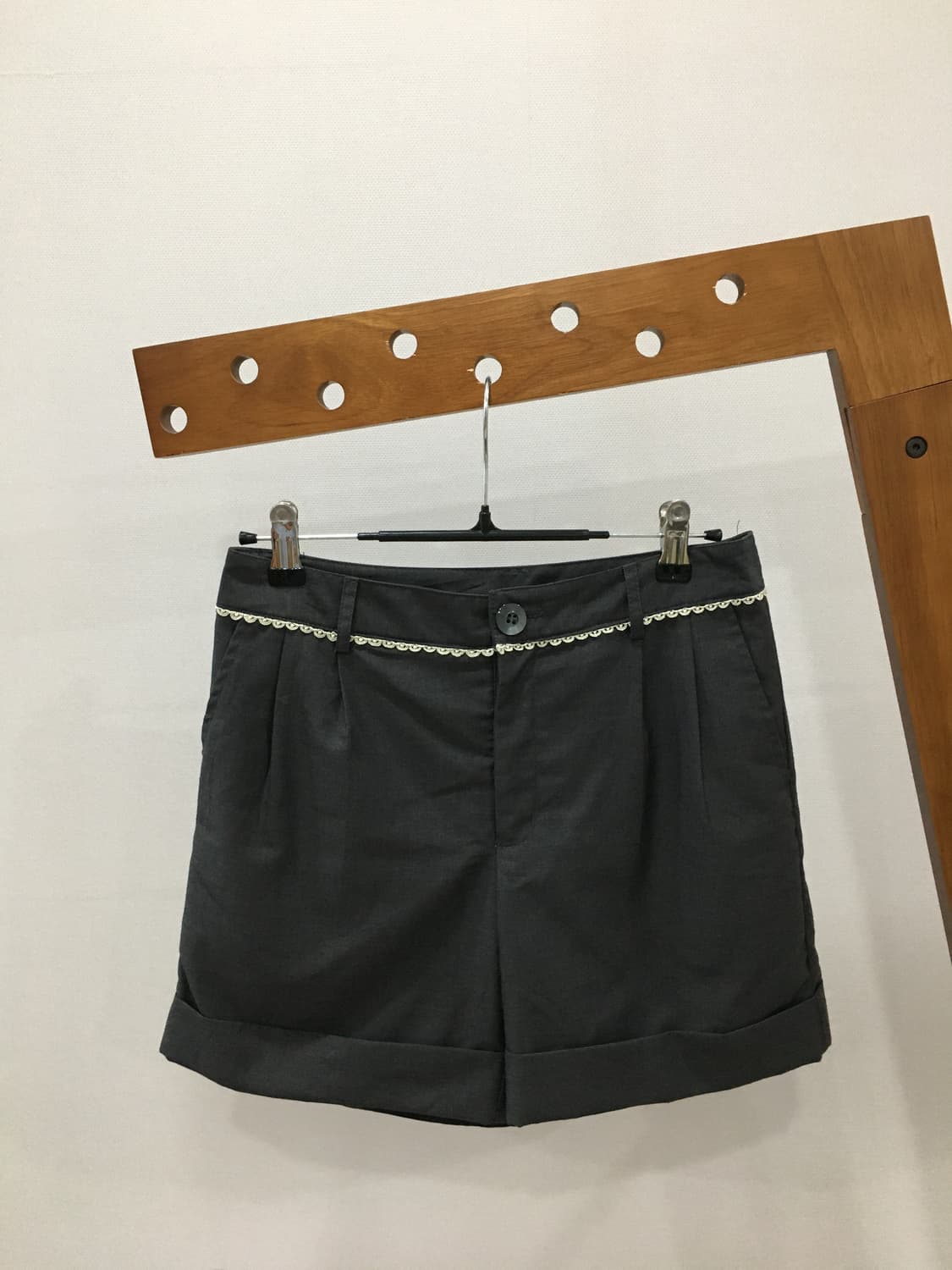 일본빈티지 프릴 숏팬츠 상품이미지1