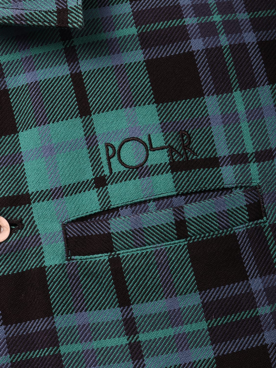 폴라스케이트 Polar Skate Co. Plaid Work Jacket 상품이미지8