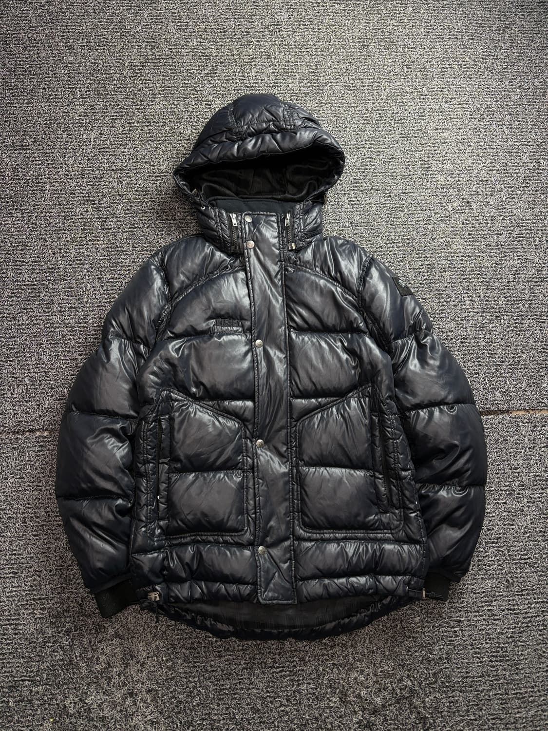 00s 디젤 아카이브 글로시 푸퍼 덕다운 점퍼 2619 상품이미지2