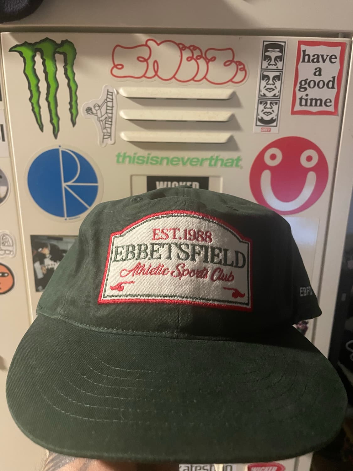 이벳필드 플란넬 모자 상품이미지1