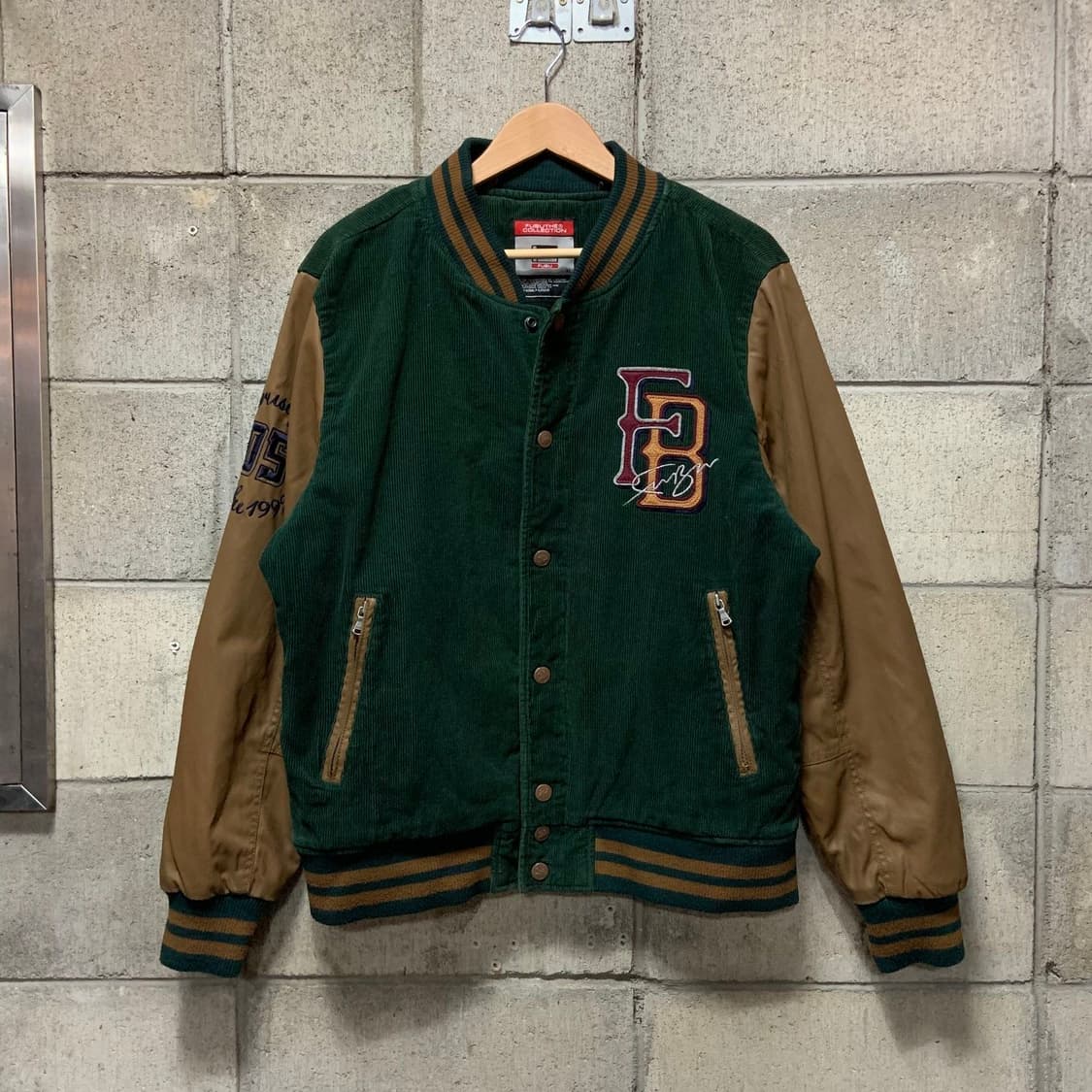FUBU 후부 00s 코듀로이 바시티 자켓 XL 상품이미지1