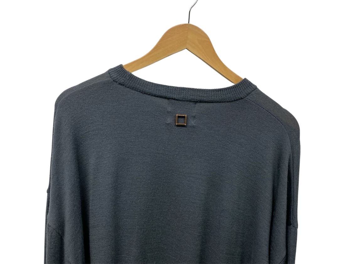 우영미 WYM 진그레이 울100% 절개니트 -50사이즈 상품이미지6