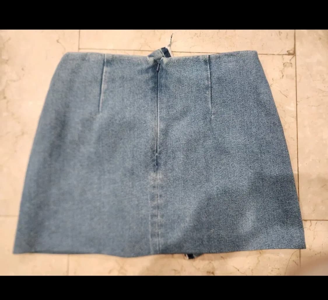 자라 청스커트 청치마 로우라이즈 스커트 상품이미지2