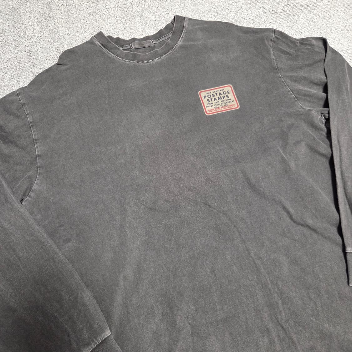 Vintage 피그먼트 긴팔 티셔츠 XL(105) 상품이미지2