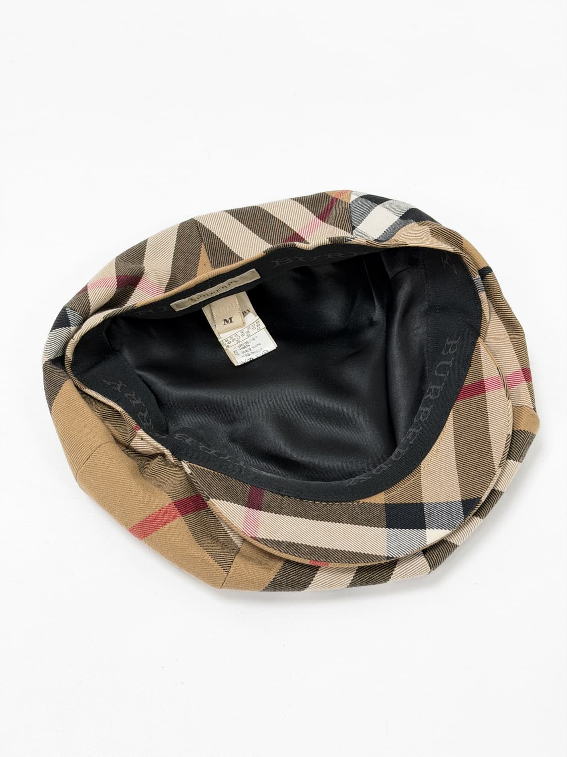 버버리 빈티지 체크 뉴스보이 캡 상품이미지4