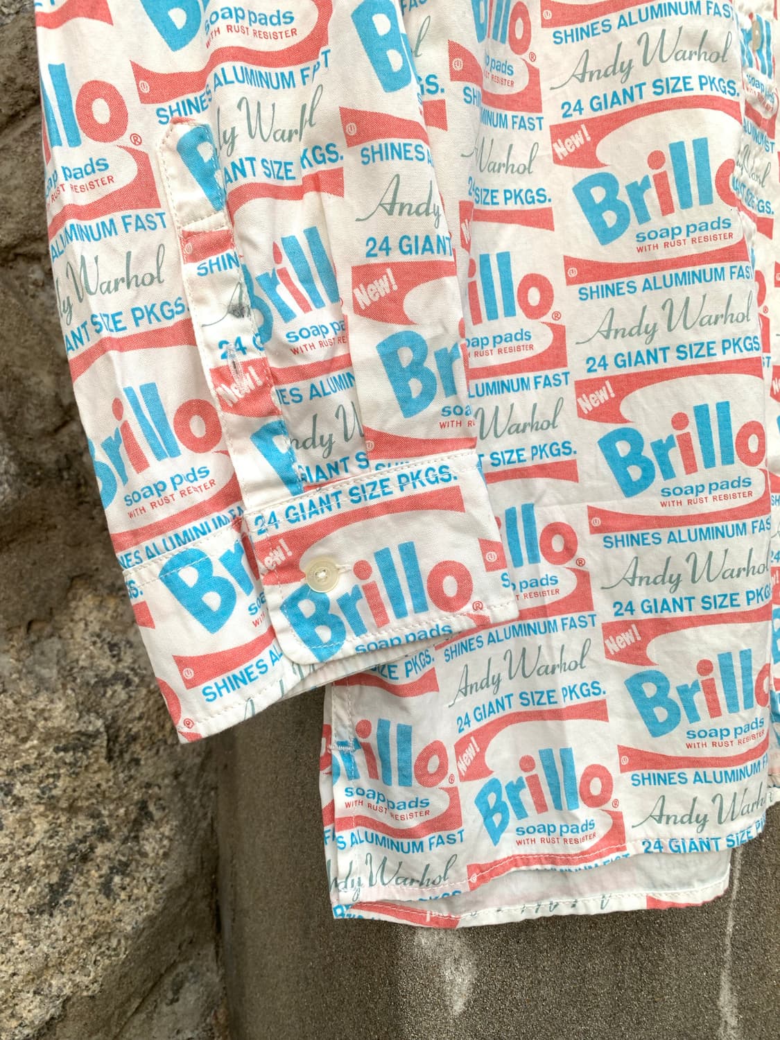 히스테릭 글래머 x 앤디워홀 브릴로 셔츠 상품이미지4