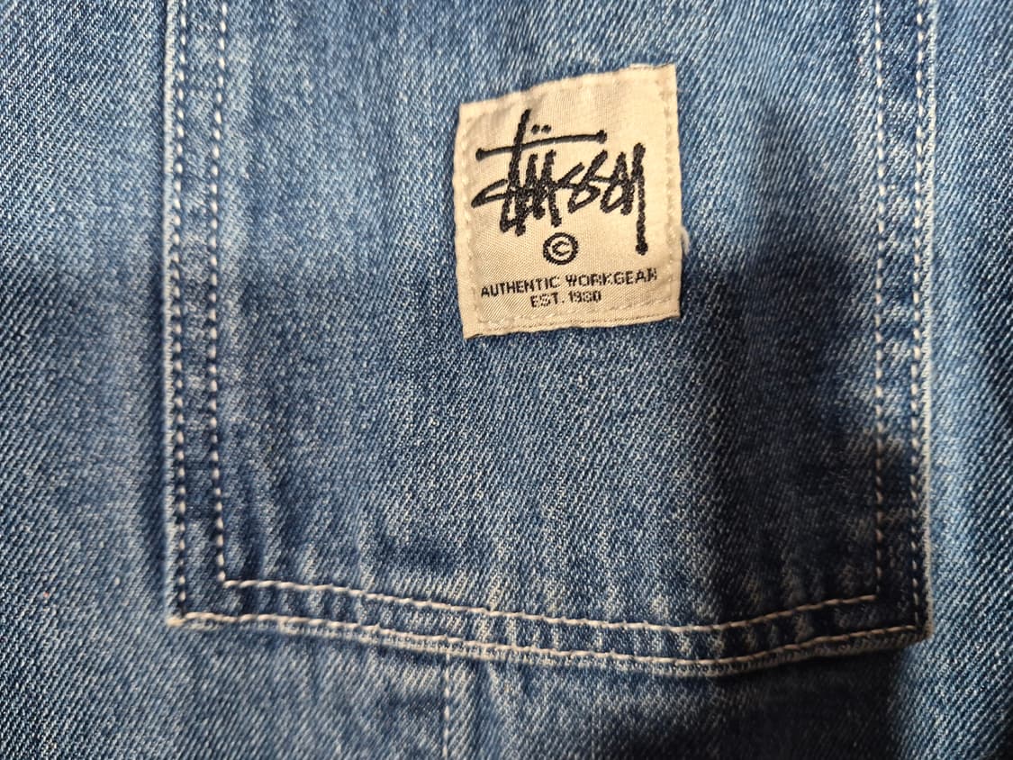 Stussy 스투시 초어 데님 셔츠( XL) 상품이미지6