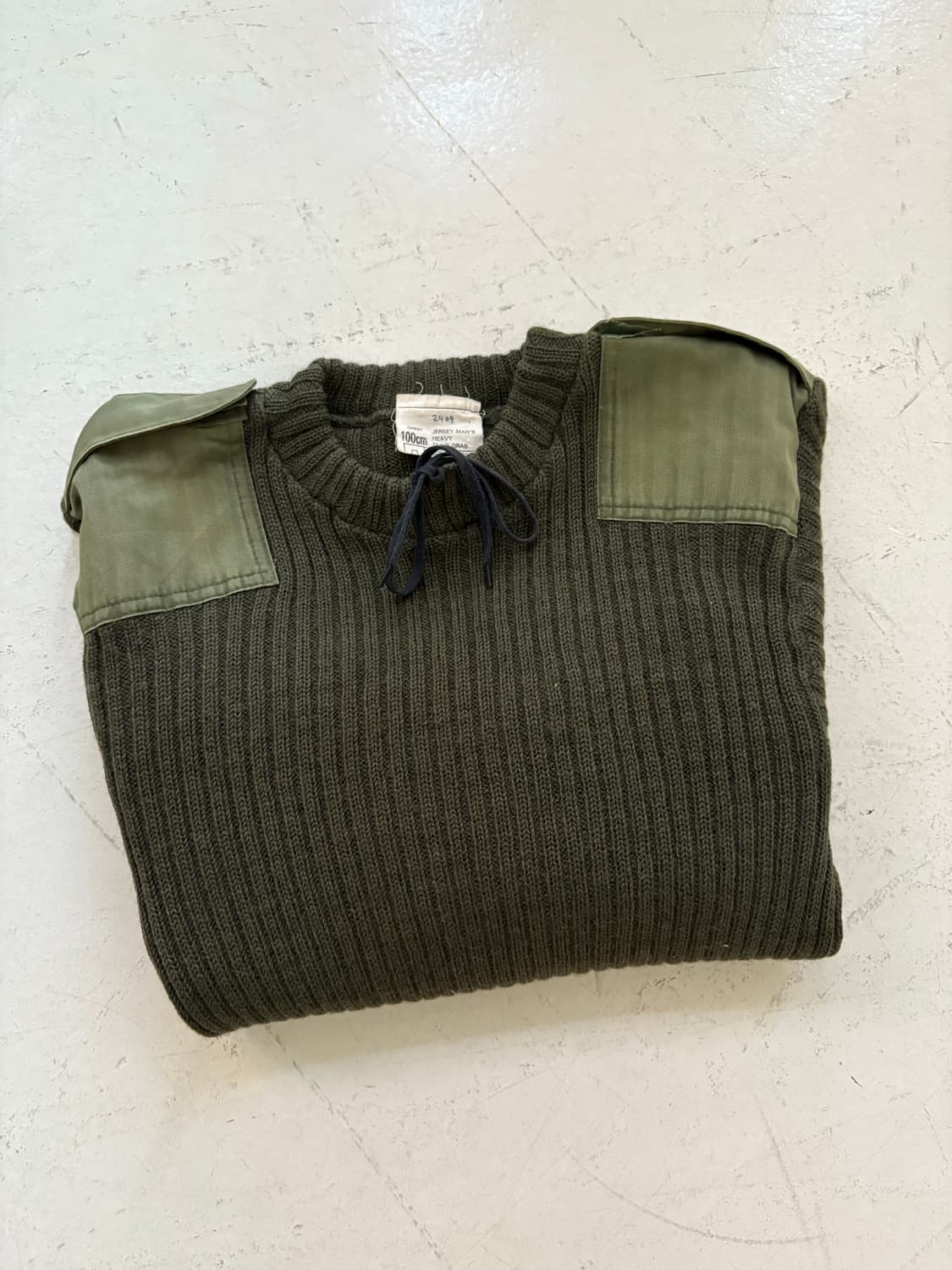 80's British Army Wool Sweater. 상품이미지1