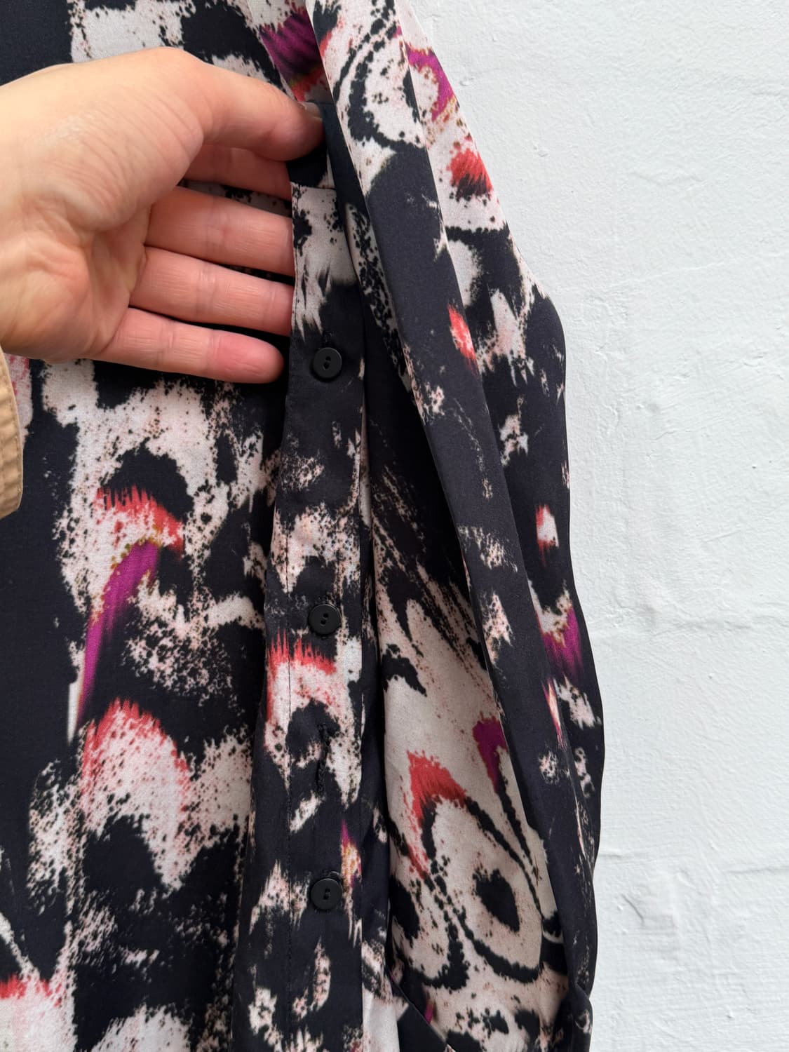 AllSaints 올세인츠 안냐 윙 셔츠 드레스 XS 상품이미지5