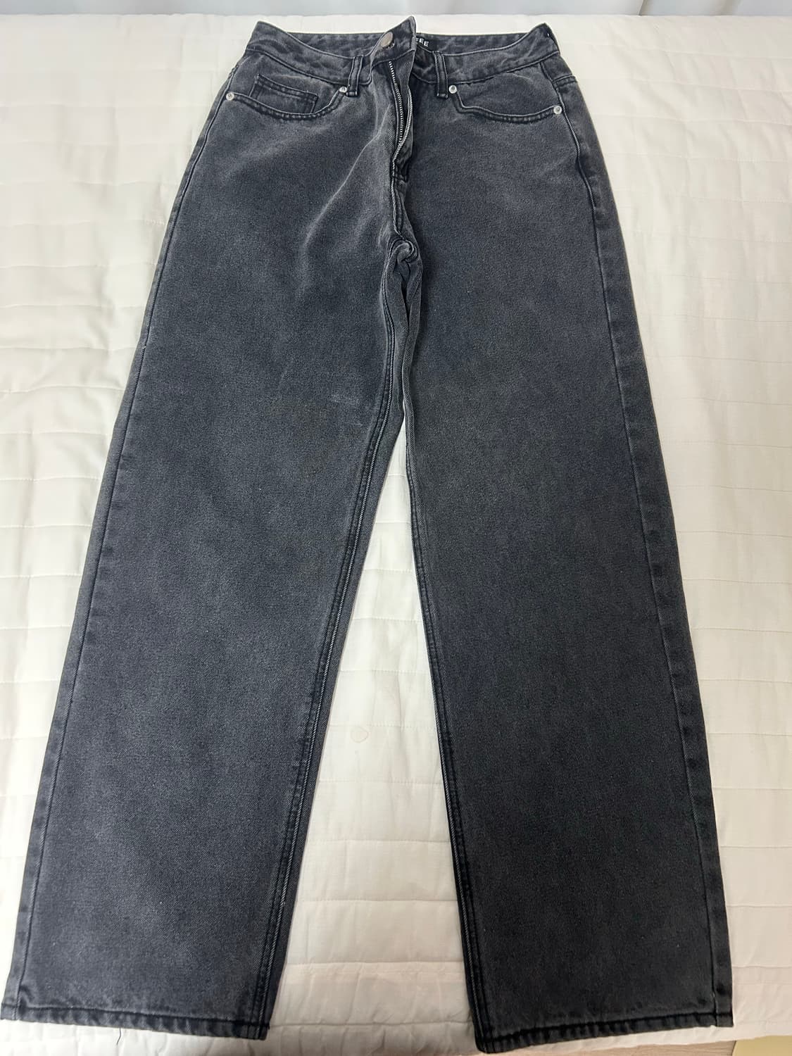 토피 모어 와이드 데님팬츠 상품이미지1